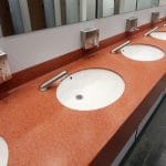 Corian Wc tezgahı